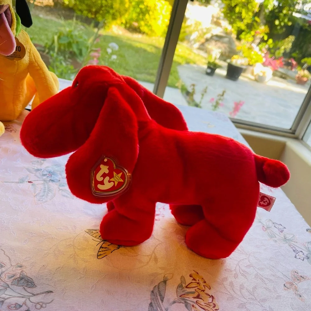 Ty 12” beanie original buddy Rover the red dog New